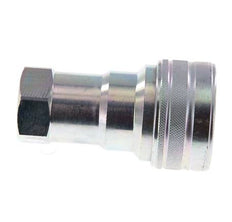 Steel DN 20 Hydraulic Coupling Socket G 3/4 inch Female Threads ISO 7241-1 B D 31.4mm