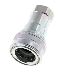 Steel DN 20 Hydraulic Coupling Socket G 3/4 inch Female Threads ISO 7241-1 B D 31.4mm