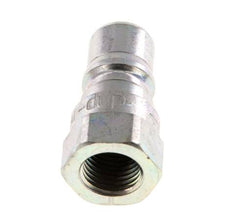 Steel DN 6.3 Hydraulic Coupling Plug G 1/4 inch Female Threads ISO 7241-1 B D 14.2mm