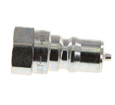 Steel DN 6.3 Hydraulic Coupling Plug G 1/4 inch Female Threads ISO 7241-1 B D 14.2mm