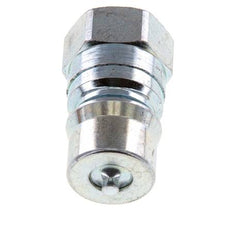 Steel DN 12.5 Hydraulic Coupling Plug G 1/2 inch Female Threads ISO 7241-1 B D 23.5mm