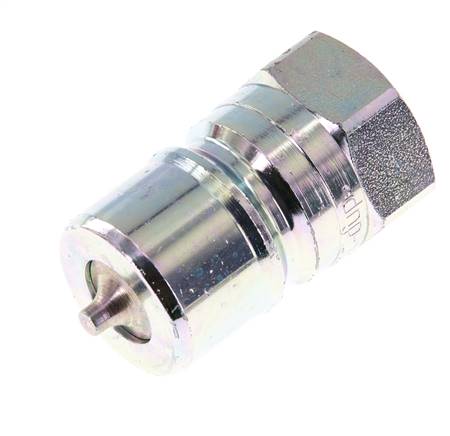 Steel DN 20 Hydraulic Coupling Plug G 3/4 inch Female Threads ISO 7241-1 B D 31.4mm