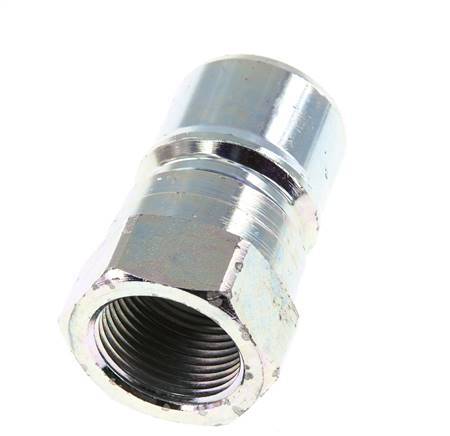 Steel DN 20 Hydraulic Coupling Plug G 3/4 inch Female Threads ISO 7241-1 B D 31.4mm