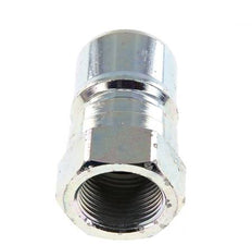 Steel DN 20 Hydraulic Coupling Plug G 3/4 inch Female Threads ISO 7241-1 B D 31.4mm