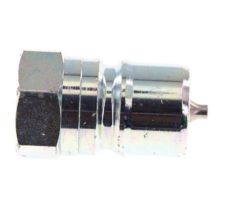 Steel DN 20 Hydraulic Coupling Plug G 3/4 inch Female Threads ISO 7241-1 B D 31.4mm