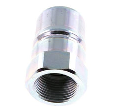 Steel DN 25 Hydraulic Coupling Plug G 1 inch Female Threads ISO 7241-1 B D 37.8mm