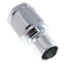 Steel DN 40 Hydraulic Coupling Plug G 1 1/4 inch Female Threads ISO 7241-1 B D 44.5mm