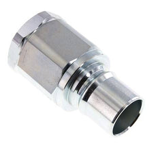 Steel DN 50 Hydraulic Coupling Plug G 2 inch Female Threads ISO 7241-1 B D 63.2mm
