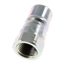 Steel DN 10 Hydraulic Coupling Plug 3/8 inch Female NPT Threads ISO 7241-1 B D 19.1mm