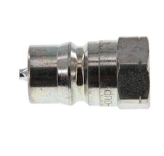 Steel DN 12.5 Hydraulic Coupling Plug 1/2 inch Female NPT Threads ISO 7241-1 B D 23.5mm