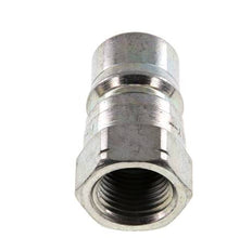 Steel DN 12.5 Hydraulic Coupling Plug 1/2 inch Female NPT Threads ISO 7241-1 B D 23.5mm