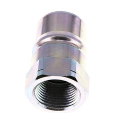 Steel DN 50 Hydraulic Coupling Plug 2 inch Female NPT Threads ISO 7241-1 B D 63.2mm
