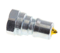 Steel DN 6.3 Hydraulic Coupling Plug G 1/4 inch Female Threads Pressure Eliminator ISO 7241-1 B D 14.2mm