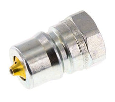 Steel DN 12.5 Hydraulic Coupling Plug G 1/2 inch Female Threads Pressure Eliminator ISO 7241-1 B D 23.5mm