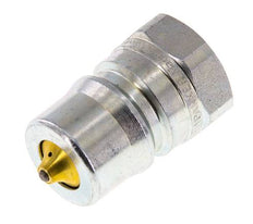 Steel DN 12.5 Hydraulic Coupling Plug G 1/2 inch Female Threads Pressure Eliminator ISO 7241-1 B D 23.5mm