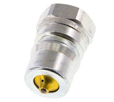 Steel DN 12.5 Hydraulic Coupling Plug G 1/2 inch Female Threads Pressure Eliminator ISO 7241-1 B D 23.5mm