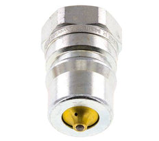 Steel DN 12.5 Hydraulic Coupling Plug G 1/2 inch Female Threads Pressure Eliminator ISO 7241-1 B D 23.5mm