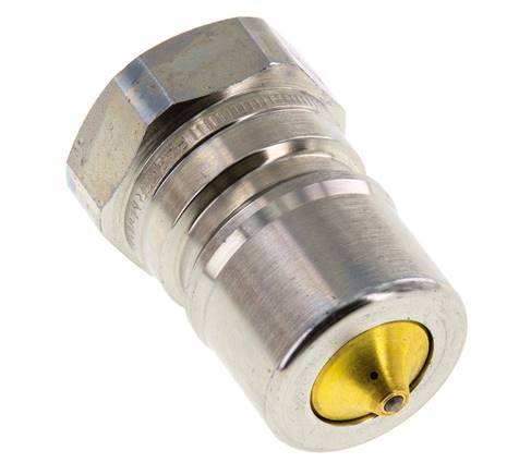 Steel DN 20 Hydraulic Coupling Plug G 3/4 inch Female Threads Pressure Eliminator ISO 7241-1 B D 31.4mm