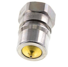 Steel DN 25 Hydraulic Coupling Plug G 1 inch Female Threads Pressure Eliminator ISO 7241-1 B D 37.8mm