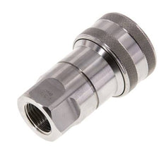 Stainless Steel DN 12.5 Hydraulic Coupling Socket G 1/2 inch Female Threads ISO 7241-1 B D 23.5mm