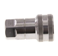 Stainless Steel DN 12.5 Hydraulic Coupling Socket G 1/2 inch Female Threads ISO 7241-1 B D 23.5mm
