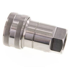 Stainless Steel DN 20 Hydraulic Coupling Socket G 3/4 inch Female Threads ISO 7241-1 B D 31.4mm