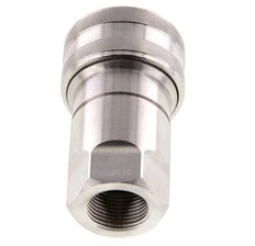 Stainless Steel DN 20 Hydraulic Coupling Socket G 3/4 inch Female Threads ISO 7241-1 B D 31.4mm
