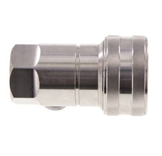 Stainless Steel DN 20 Hydraulic Coupling Socket G 3/4 inch Female Threads ISO 7241-1 B D 31.4mm