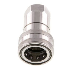 Stainless Steel DN 20 Hydraulic Coupling Socket G 3/4 inch Female Threads ISO 7241-1 B D 31.4mm