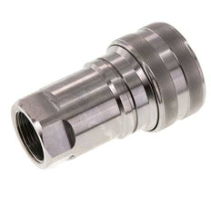 Stainless Steel DN 40 Hydraulic Coupling Socket G 1 1/2 inch Female Threads ISO 7241-1 B D 44.5mm
