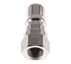 Stainless Steel DN 5 Hydraulic Coupling Plug G 1/8 inch Female Threads ISO 7241-1 B D 10.9mm