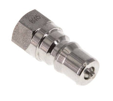 Stainless Steel DN 5 Hydraulic Coupling Plug G 1/8 inch Female Threads ISO 7241-1 B D 10.9mm
