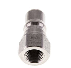 Stainless Steel DN 6.3 Hydraulic Coupling Plug G 1/4 inch Female Threads ISO 7241-1 B D 14.2mm