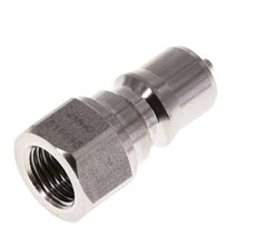 Stainless Steel DN 6.3 Hydraulic Coupling Plug G 1/4 inch Female Threads ISO 7241-1 B D 14.2mm