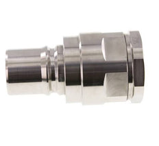 Stainless Steel DN 40 Hydraulic Coupling Plug G 1 1/2 inch Female Threads ISO 7241-1 B D 44.5mm