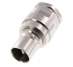 Stainless Steel DN 40 Hydraulic Coupling Plug G 1 1/2 inch Female Threads ISO 7241-1 B D 44.5mm
