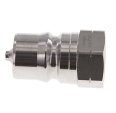 Stainless Steel DN 12.5 Hydraulic Coupling Plug 1/2 inch Female NPT Threads ISO 7241-1 B D 23.5mm