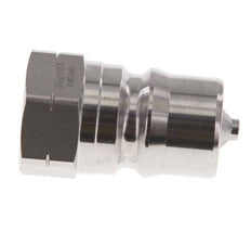 Stainless Steel DN 12.5 Hydraulic Coupling Plug 1/2 inch Female NPT Threads ISO 7241-1 B D 23.5mm