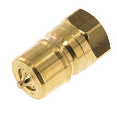 Brass DN 20 Hydraulic Coupling Plug G 3/4 inch Female Threads ISO 7241-1 B D 31.4mm