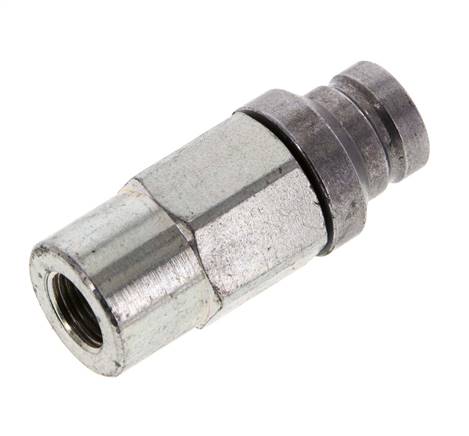Steel DN 40 Flat Face Hydraulic Socket G 2 inch Female Threads D 72.9mm