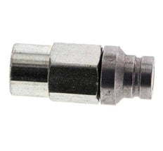 Steel DN 40 Flat Face Hydraulic Socket G 2 inch Female Threads D 72.9mm