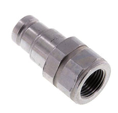 Steel DN 10 Flat Face Hydraulic Plug G 1/2 inch Female Threads ISO 16028 D 19.7mm