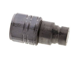 Steel DN 12.5 Flat Face Hydraulic Plug G 3/4 inch Female Threads ISO 16028 D 24.5mm