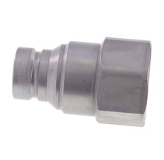 Steel DN 40 Flat Face Hydraulic Plug G 2 inch Female Threads D 72.9mm