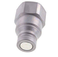 Steel DN 40 Flat Face Hydraulic Plug G 2 inch Female Threads D 72.9mm