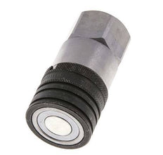 Steel DN 12.5 Flat Face Hydraulic Socket G 3/4 inch Female Threads ISO 16028 CEJN D 24.5mm