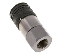 Steel DN 19 Flat Face Hydraulic Socket G 3/4 inch Female Threads ISO 16028 CEJN D 30mm