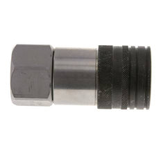 Steel DN 19 Flat Face Hydraulic Socket G 3/4 inch Female Threads ISO 16028 CEJN D 30mm