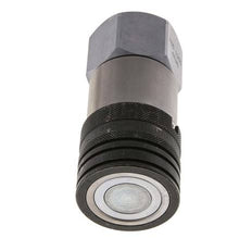 Steel DN 19 Flat Face Hydraulic Socket G 1 inch Female Threads ISO 16028 CEJN D 30mm