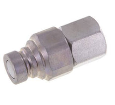 Steel DN 6.3 Flat Face Hydraulic Plug G 1/4 inch Female Threads ISO 16028 CEJN D 16.2mm